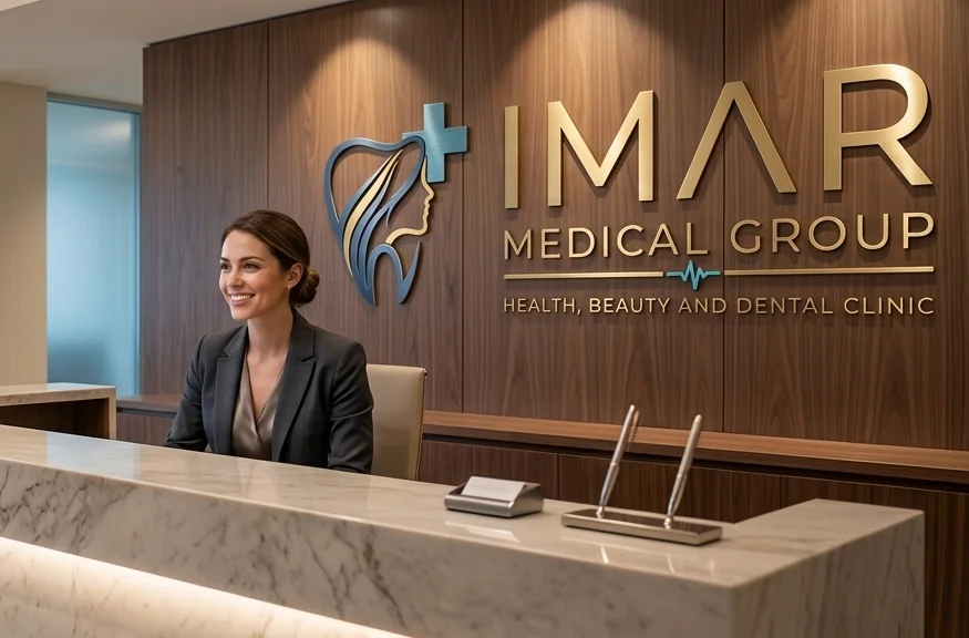 Recepción principal de IMAR Medical Group